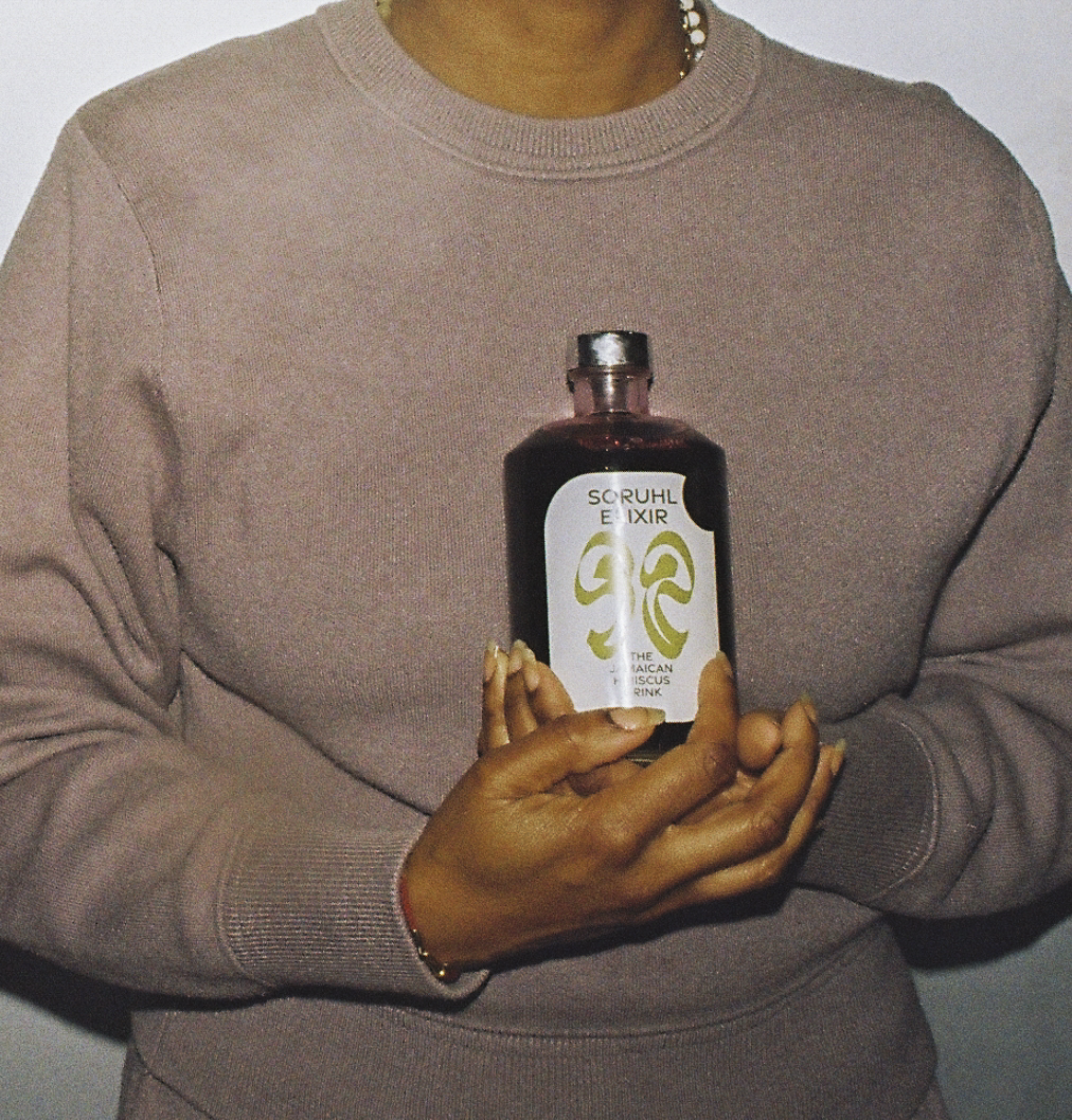 Samantha Coward founder of Traditional Jamaican sorrel drink made with hibiscus flowers and ginger