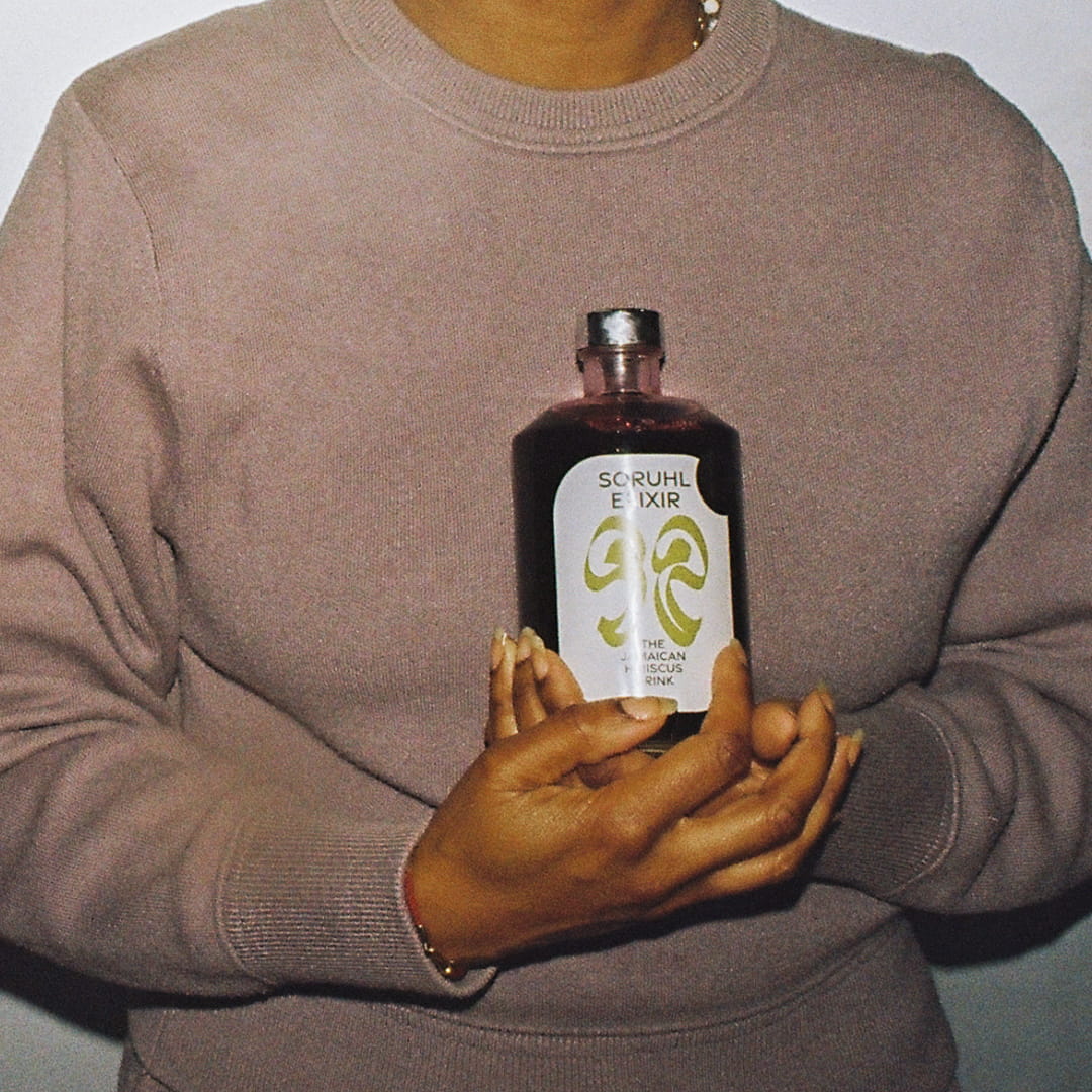 Samantha Coward founder of Traditional Jamaican sorrel drink made with hibiscus flowers and ginger